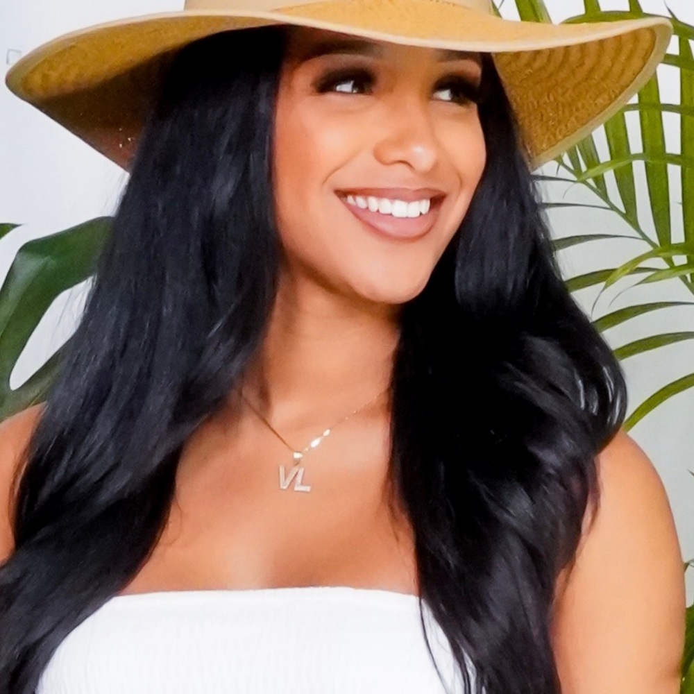 Stylish Tan Wide-Brim Hat